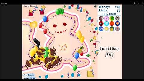 Boomerang Thrower Towers Only Without Upgrades (Track 5, Hard, Bloons Tower Defense 3 Challenge)