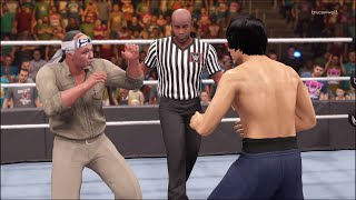 Wwe 2K22 - Mr Myagi Vs. Bruce Lee - Dragon Fights 🔥🐲