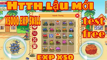 Hải Tặc Lậu_Server EXP X5000 UP SKILL Cực Phê, Exp Level X50😲, Đang mở test FREE