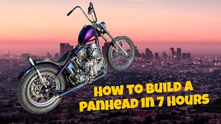 How to Build a Panhead in 7 Hours
