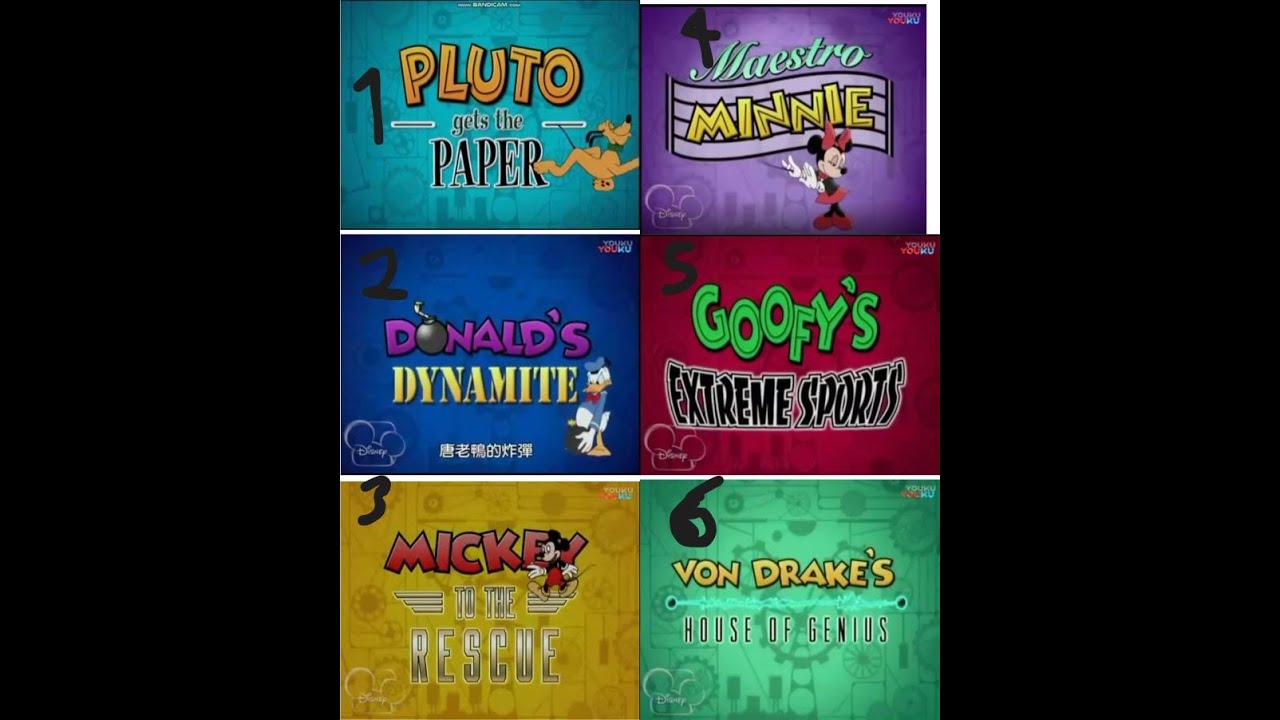 Mickey Mouse Works DVD - Movie 8 - Bonus Shorts! - YouTube