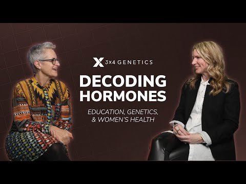 Decoding Hormones: Dr. Carrie Jones on Education, Genetics & Women’s Health - video from 3X4 Genetics