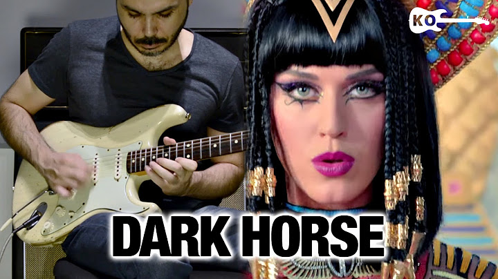 Dark Horse Guitar version - Guitar performance video thumbnail
