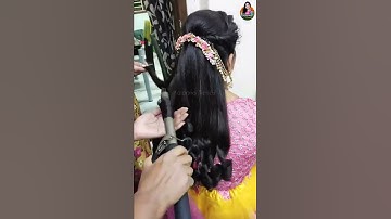 #shorts / Beautiful Party Hairstyle / wedding Hairstyles /Curly Hairstyles / Hairstyles Tutorial