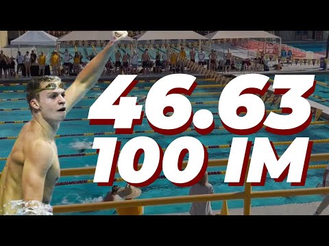 Leon Marchand's 46.63