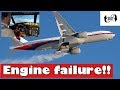 What pilots do when an engine fails! (Full HD, look around!)