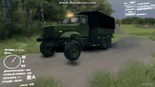 Spintires v.1.5 DEMO (2013) - КрАЗ/ЯАЗ 214