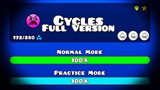 CYCLES FULL VERSION BY: TRASO56 GEOMETRY DASH 2.11