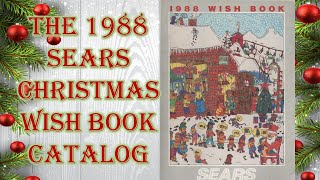 Images from the 1988 Sears Wish Book Christmas Catalog