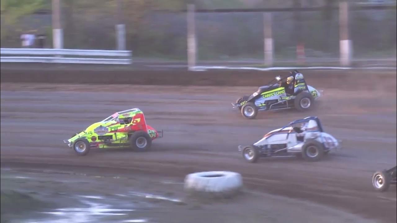 5.4.18 POWRi WAR Sprint Car League at Valley Speedway YouTube