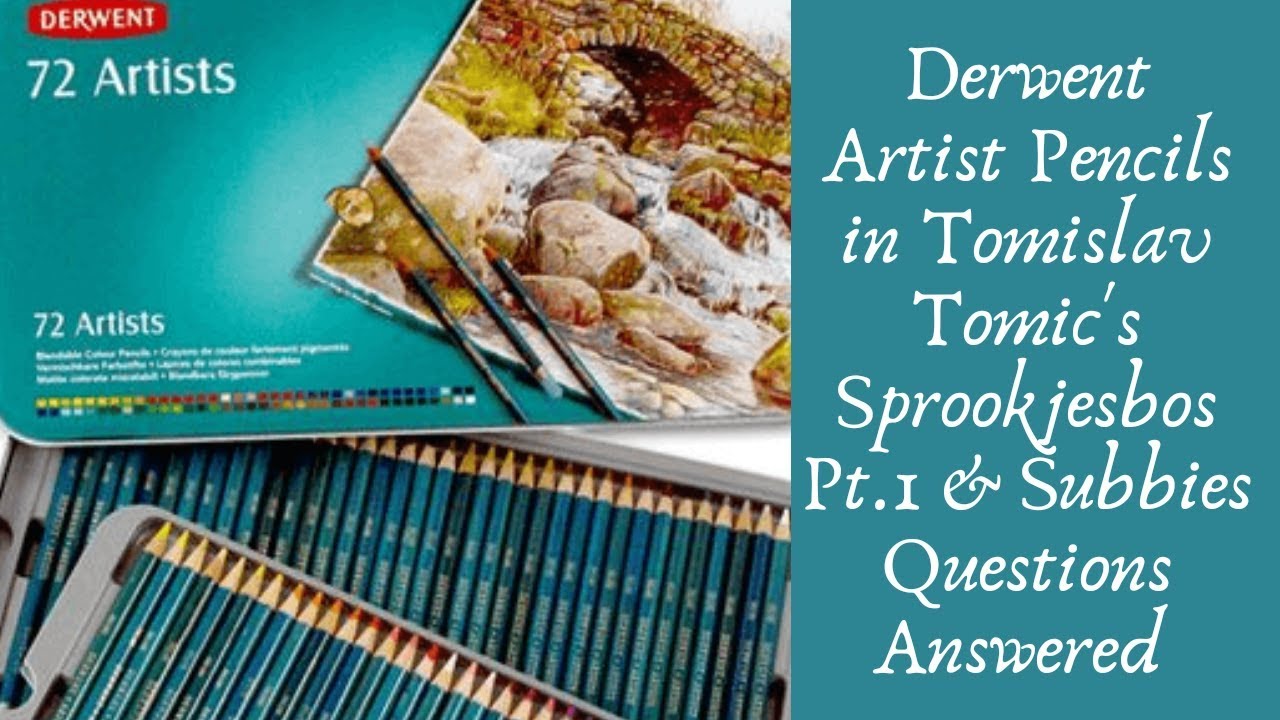 Derwent Artist Pencils in Tomislav Tomic's Sprookjesbos Pt. 1 & Subscribers Questions Answered