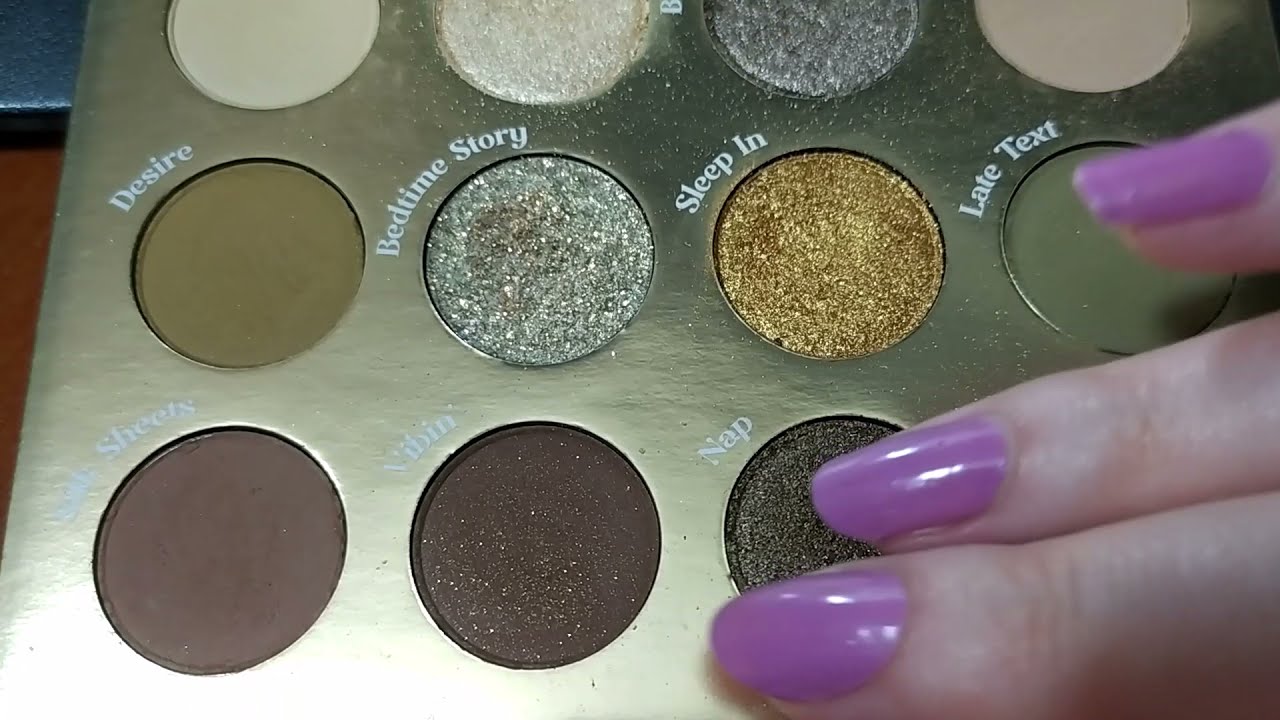 Boudoir Noir Colourpop swatches