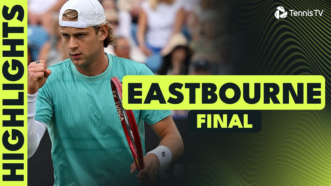 Zizou Bergs vs Ugo Humbert For The Trophy π | Eastbourne 2026 Final Highlights