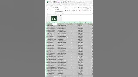 Shortcut Keys to Delete Blank Columns in Excel #excelshortcuts #exceltips #shorts