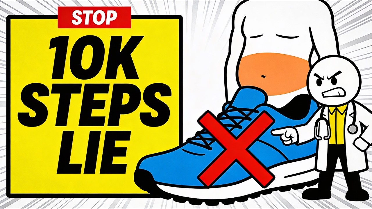 У вас все еще есть жир на животе? Вот почему 10 000 шагов не работают.