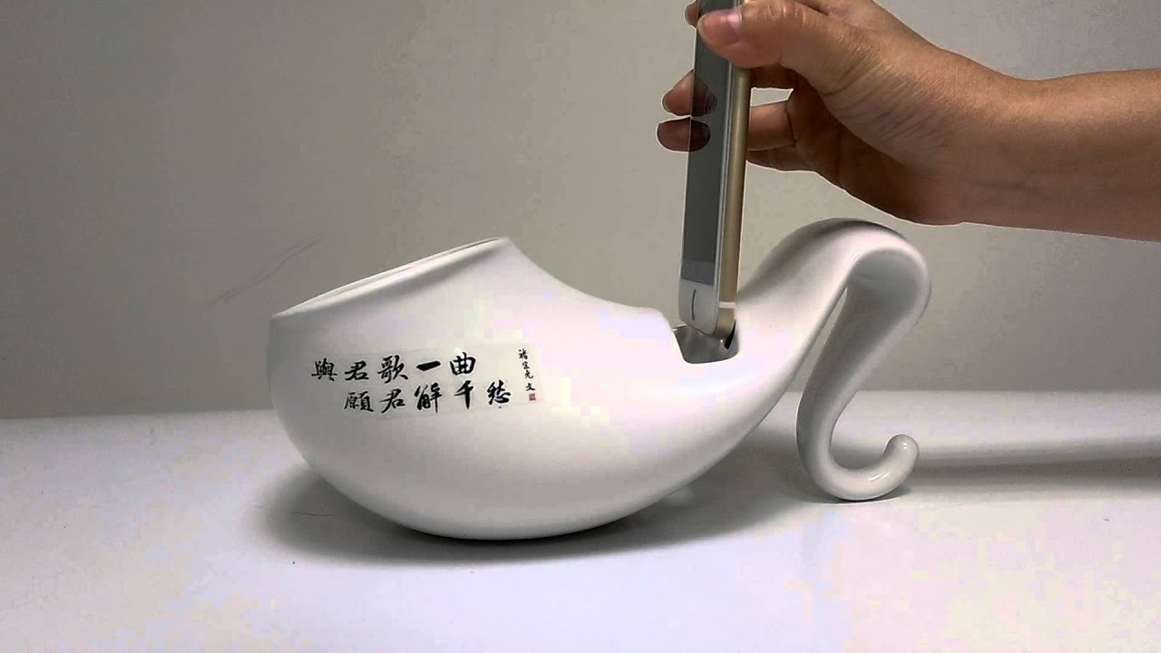 Ceramic Amplifier for Smartphones Universal ZenHorn YouTube