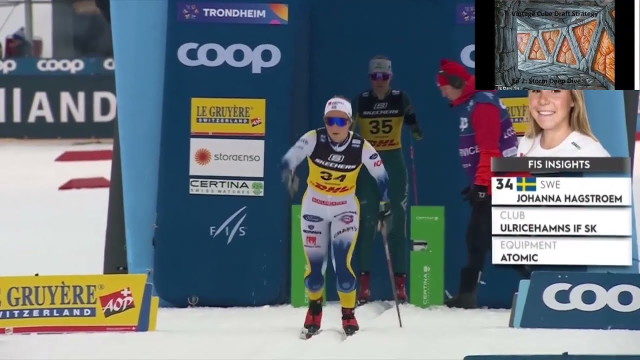 Världscupen Längdskidor 23/24 Trondheim 10 km klassiskt damer- För-VM!