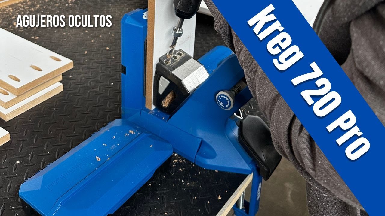 Kreg Pocket Hole Jig Tutorial 720 Pro - YouTube