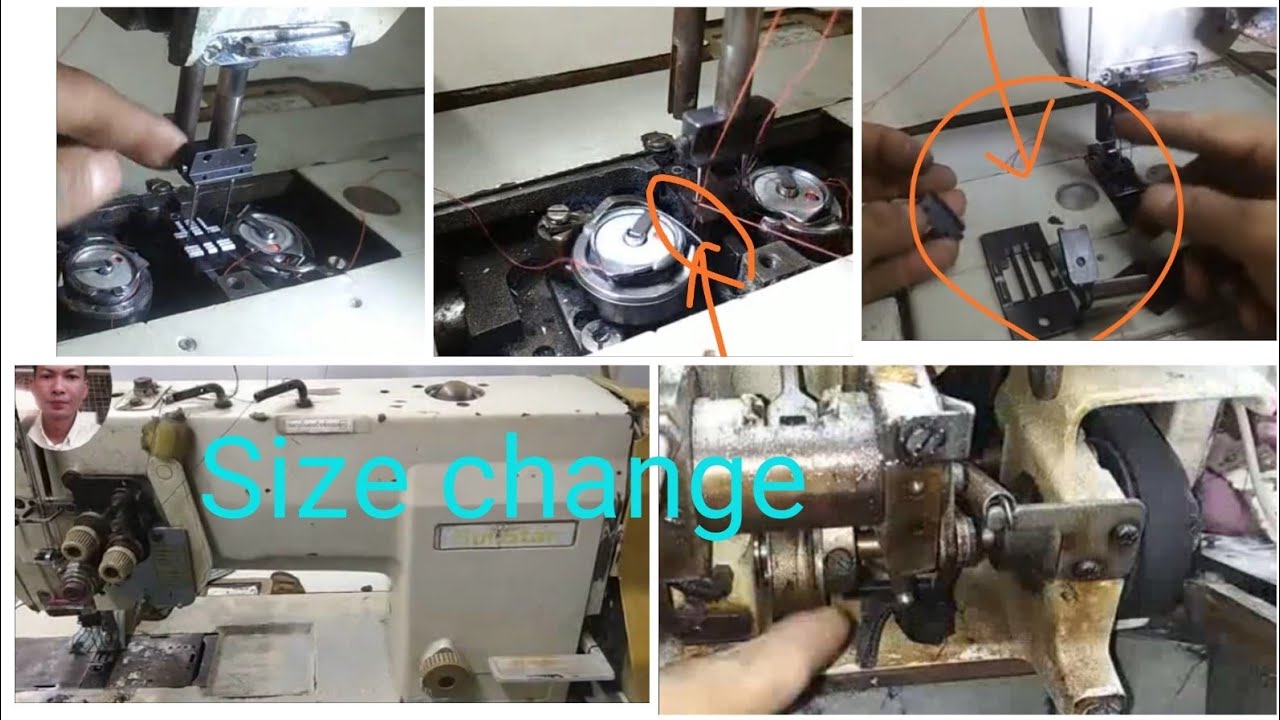 2Needles  Size change  ဂိတ်ဆက်လဲချိန်ခြင်း