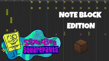 SpongeBob Theme Song - Minecraft Note Block Edition