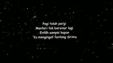 Virzha - tentang rindu (lyrics)