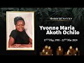 Celebrating the life of yvone akoth ochilo  delta media group  17th 04 24