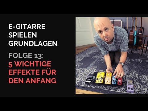 Video: Alles über Gitarreneffektpedale Guitar