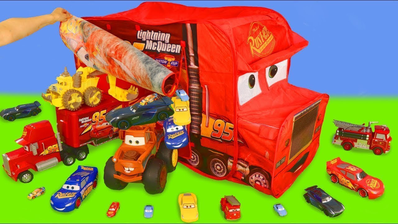 ⁣Disney Cars - Lightning McQueen zabawkowe samochody - zabawki - Cars toys for kids