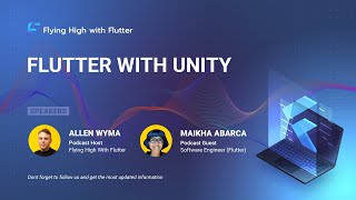Celebrity Unity with Flutter  - Flying High with Flutter #21 Profile