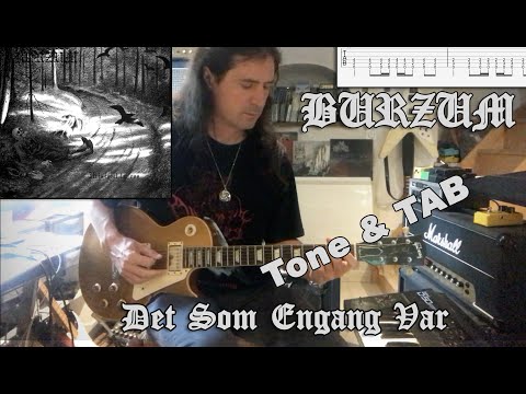 Burzum - Det Som Engang Var (Guitar Cover + TAB)