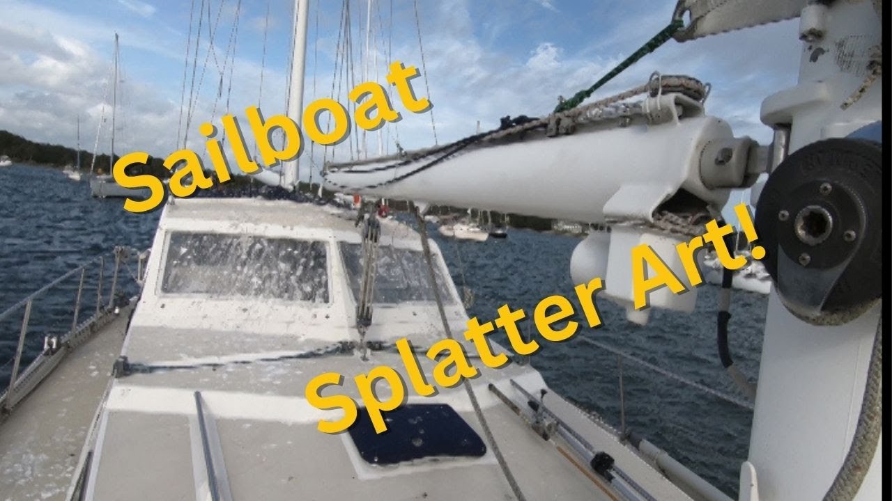 Sailboat Splatter Art! (Ep 14)