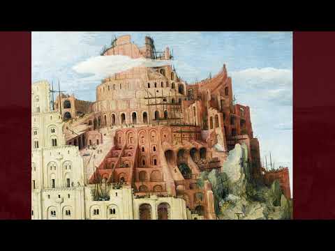 Питер Брейгель Старший (1525-1569) «Вавилонская башня» 1563