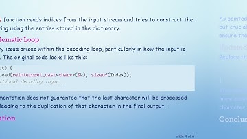 Resolving the Duplicated Last Character Issue in LZW Encoding/Decoding