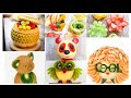 Meyve sunumu  creative food art diy