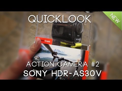 Quicklook Sony HDR-AS30V Action Camera