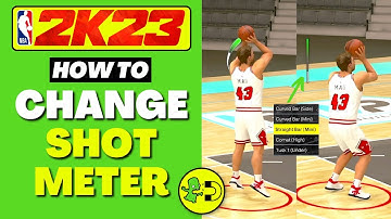 NBA 2K23 How to Change Shot Meter