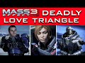 Mass Effect 3 - CHEATING on Kaidan with Garrus, LYING About It, then Garrus SHOOTS Kaidan