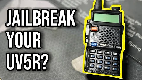 How To Unlock Your Baofeng UV-5R Radio