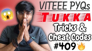 VITEEE 2022: Previous Year Questions🔥| Tricks & Cheat Codes #409 [Exclusive Course In Description]