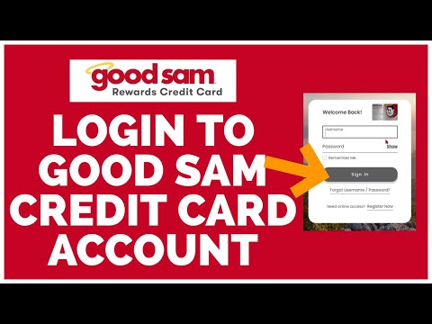 How To Login to Good Sam Credit Card Account? Good Sam Sign in Tutorial 2021