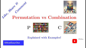 "Permutation vs Combination Explained | Counting Techniques Made Easy!"