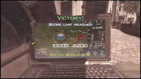 MW3: Quad Predator Missile Final Killcam + AC-130 Rampage