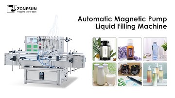 How To Use Tabletop Automatic 4 Heads Magnetic Pump Liquid Filling Machine