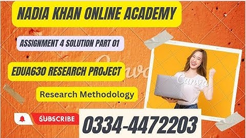 EDUA630 Assignment 4 solution and Discussion part 1