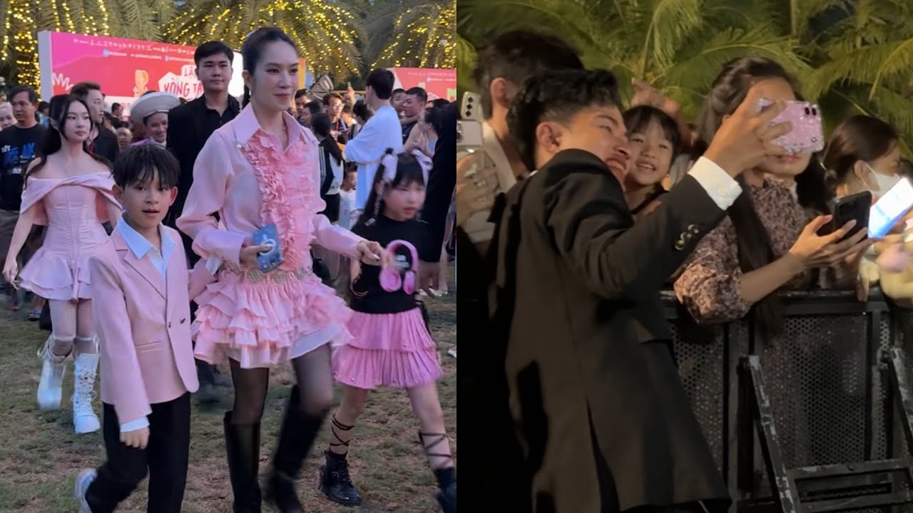 Lê Tuấn Khang cùng gia đình Lý Hải, dàn diễn viên Lật mặt 8 đại náo showcase Vòng Tay Nắng