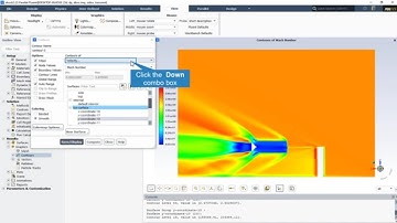 Shock Wave CFD Simulation in Supersonic Airflow