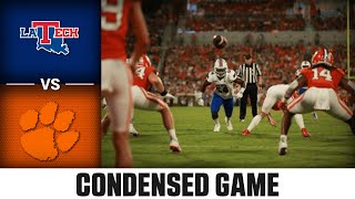 Louisiana Tech vs. Clemson Condensed Game | 2022 ACC Football