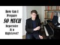 A LARGE Repertoire - How Can You Maintain and Prepare? Josh Wright Piano TV