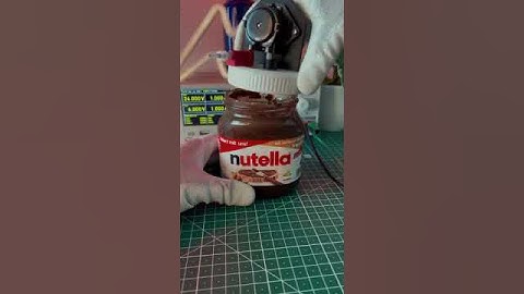Nutella + Dispenser + Arduino UNO R4 wifi ⚡