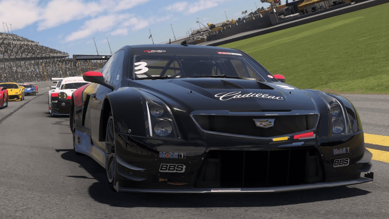 Cadillac Racing ATS-V.R at Daytona Speedway : Forza Motorsport - YouTube
